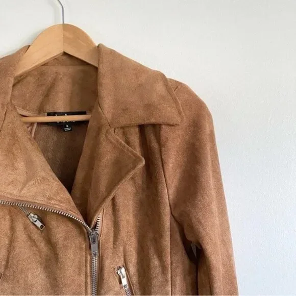 Lulus Suede with Love Moto Jacket - Picture 4 of 7